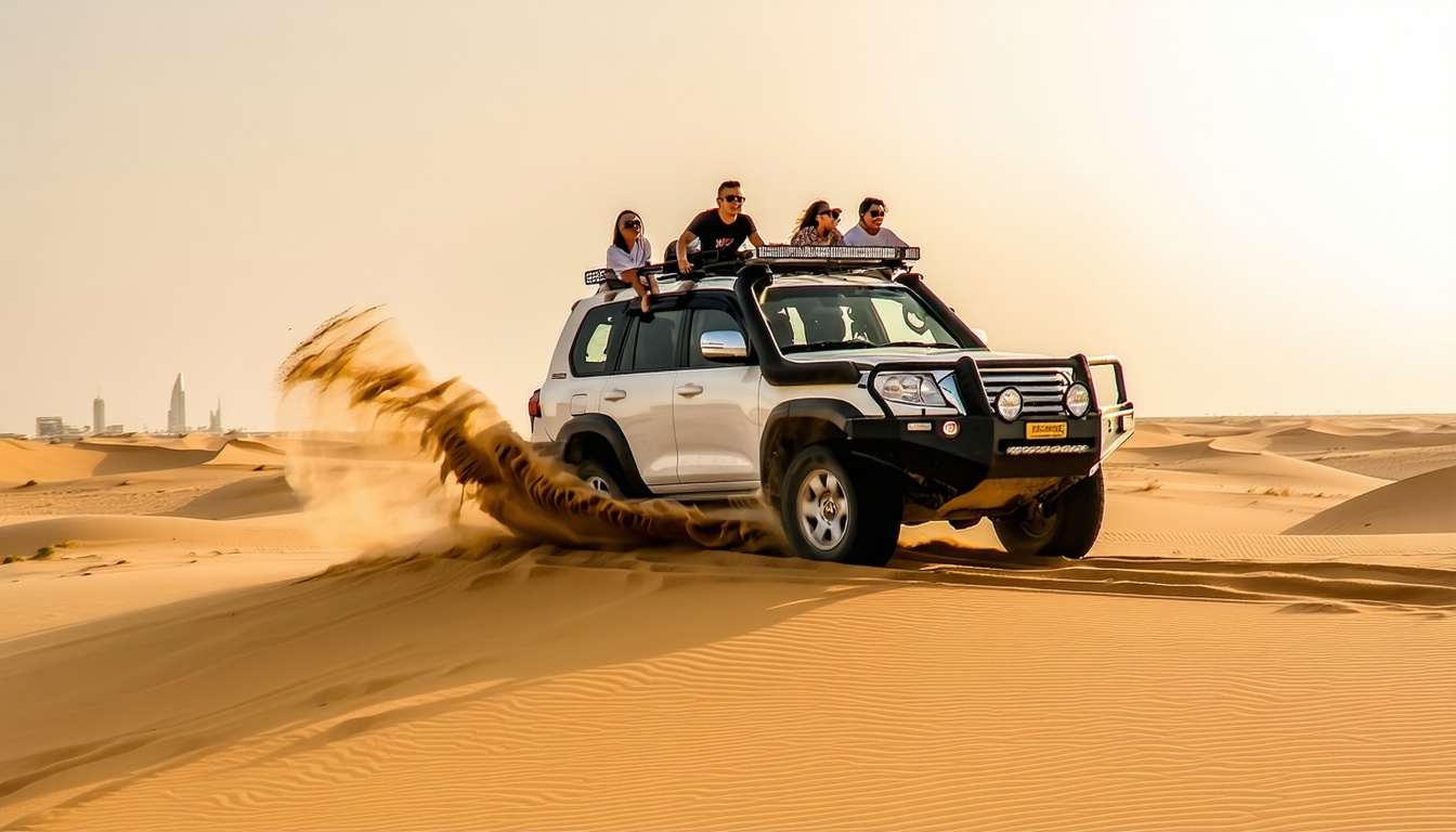 Thrilling desert safari adventure in Dubai